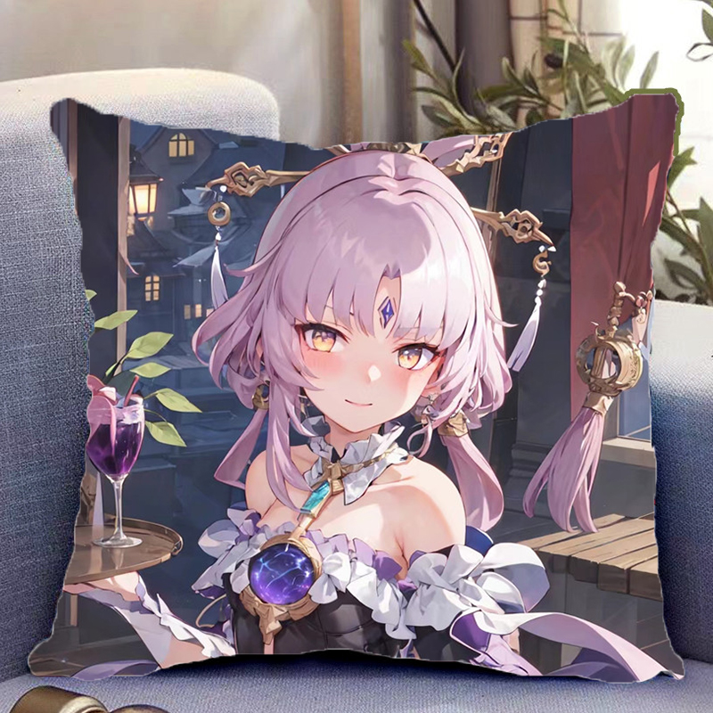 崩坏3星穹铁道周边符玄双面抱枕