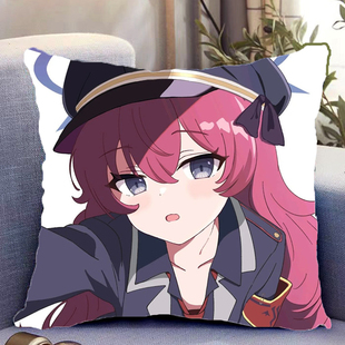 枣伊吕波双面抱枕蔚蓝档案周边照片带枕芯靠枕靠垫枕头礼物可定制