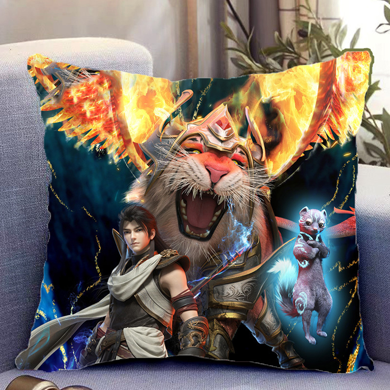 武动乾坤双面抱枕林东小貂小炎