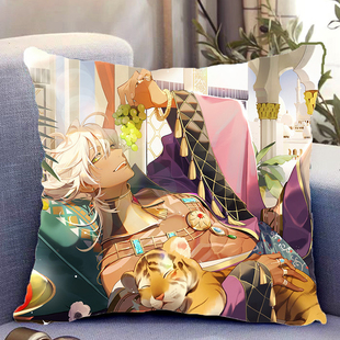 欢迎来到梦乐园双面抱枕二次元游戏周边带枕芯靠枕垫枕头礼物定制