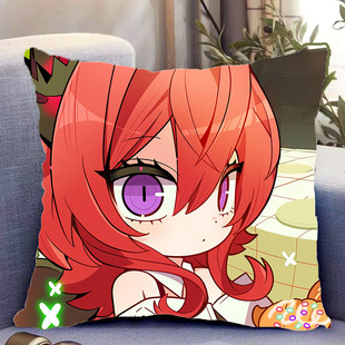 莱万汀双面抱枕明日方舟终末地周边带枕芯靠枕靠垫枕头礼物可定制