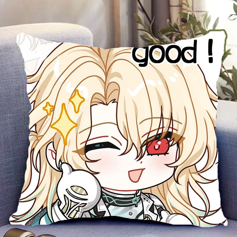 陆赫斯双面抱枕游戏鸣潮周边照片