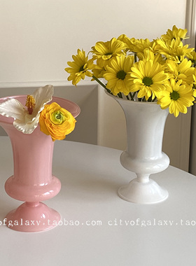 COG 法式vintage复古花瓶轻薄款粉玉色