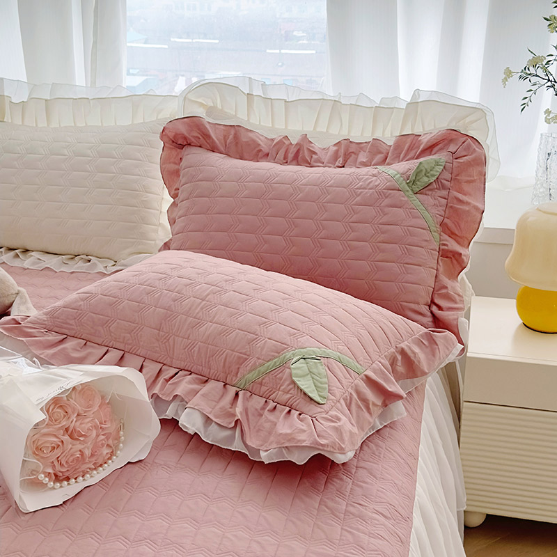 纯棉加厚四季通用单人枕头套枕套