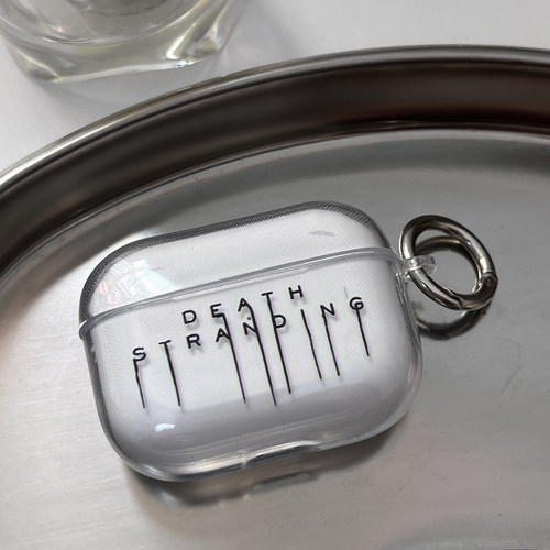 死亡搁浅 Death Stranding 小岛秀夫主机游戏，适用苹果耳机保护壳airpods5代2/3/4耳机套pro二三四五透明