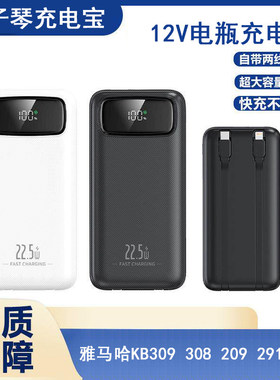 ////EW320充电适用E483雅马哈E473E465E383移动12V宝电源电子琴
