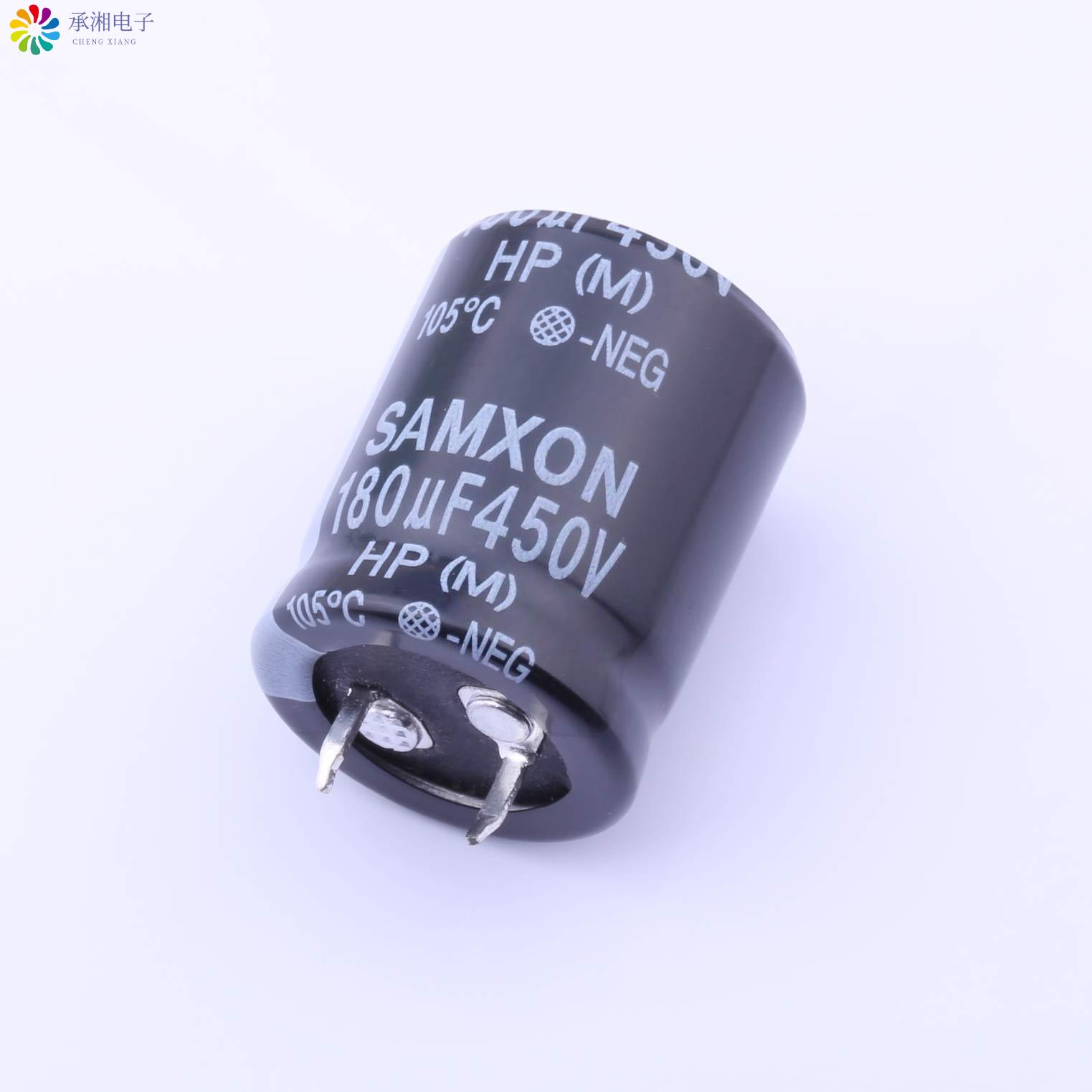正品EHP187M2WO30SW原装直插铝电解电容 ±20% 450V 180