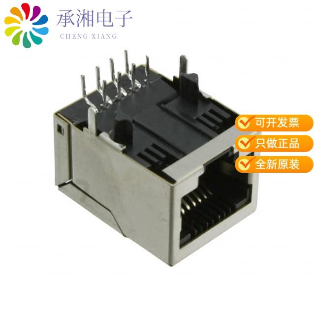 正品J00-0042NL原装CONN JACK 1PORT 100 BASE-TX PCB