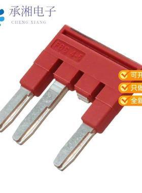 正品3030366原装JUMPER TERM BLK 4POS FLAT PIN