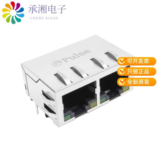 正品JXR8-1003NL原装CONN RJ45 INDUSTRIAL 2PORT CAT5E