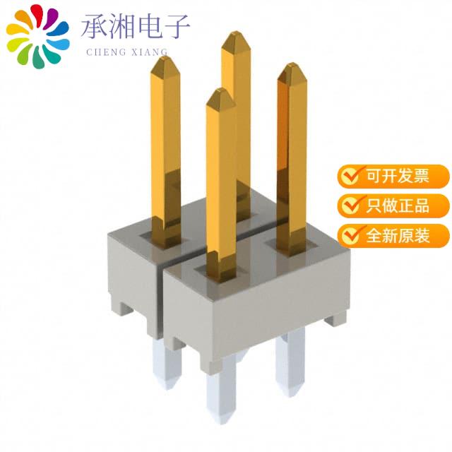 正品HTSW-102-07-F-D原装CONN HEADER VERT 4POS 2.54MM
