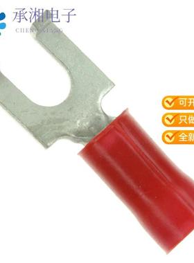 正品1-322249-1原装CONN SPADE TERM 16-22AWG #6 RED