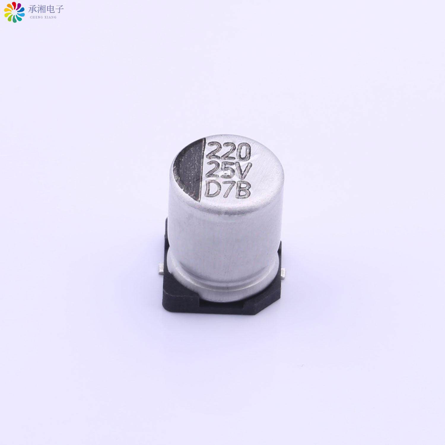 正品DV221M025F105ETR原装贴片铝电解电容 ±20% - 25V