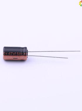 正品RZW470M1HBK-0611原装直插铝电解电容 ±20% 50V -