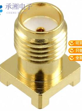 正品CONSMA001-SMD-G原装CONN SMA RCPT STR 50 OHM SMD