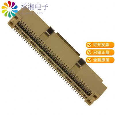 全新61083-084402LF正品CONN PLUG 80POS SMD GOLD