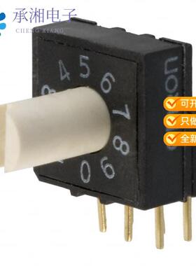 正品A6RV-102RS原装SWITCH ROTARY DIP BCD 25MA 24V