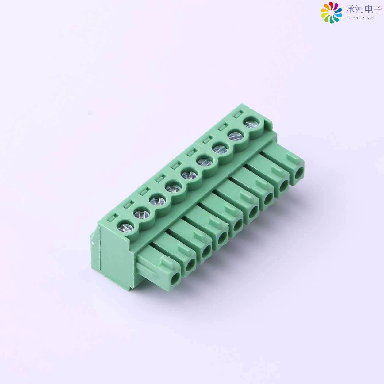正品WJ15EDGK-3.81-9P原装插拔式接线端子 9Pin 间