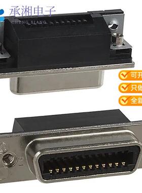 正品5553811-1原装CONN RCPT 24POS R/A SOLDER