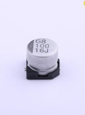 正品VEJ101M1CTR-0606原装贴片铝电解电容 ±20% - 16V