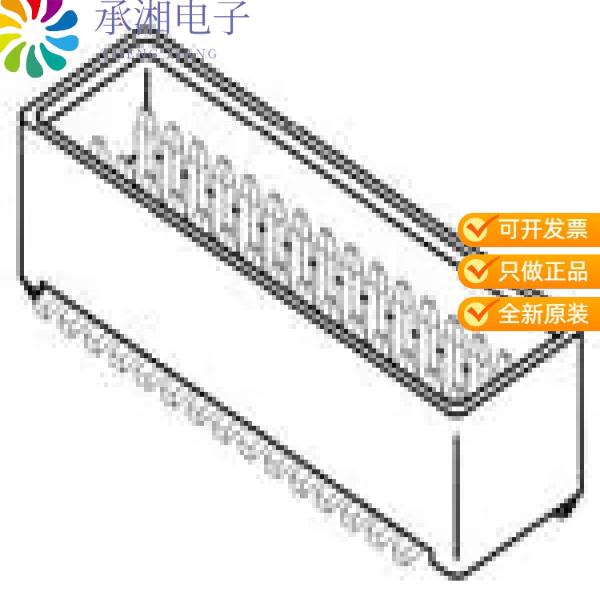 正品IL-WX-6P-HF-B-E1000E原装CONN HEADER SMD R/A 6P