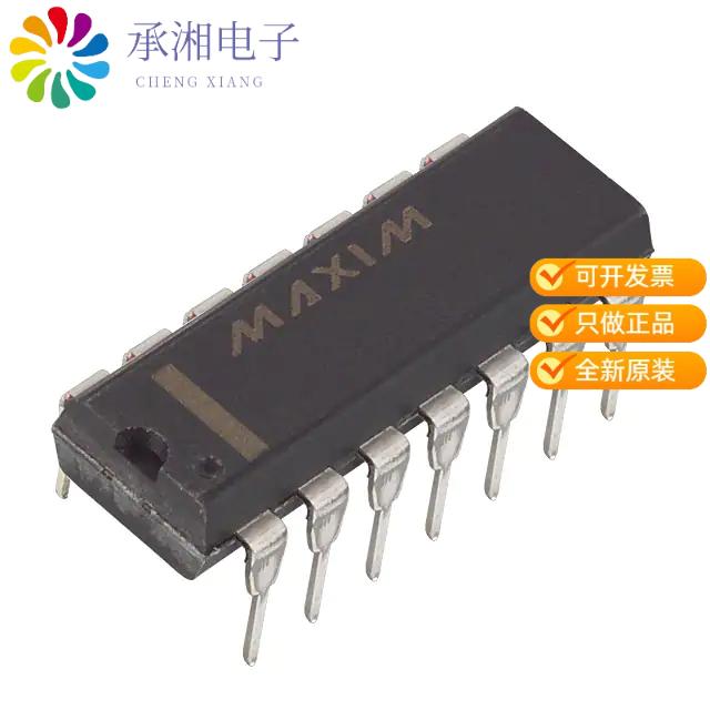 正品MAX491CPD+原装IC TRANSCEIVER FULL 1/1 14DIP
