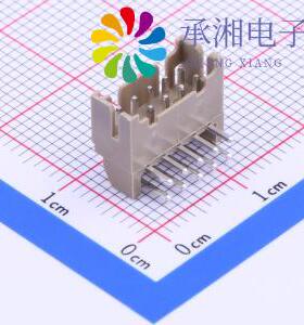 正品A2006WR-2x5P原装线对板 PH 2x5Pin 间距2mm 弯
