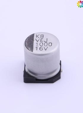 正品VEJ102M1CTR-1010原装贴片铝电解电容 ±20% 1mF -