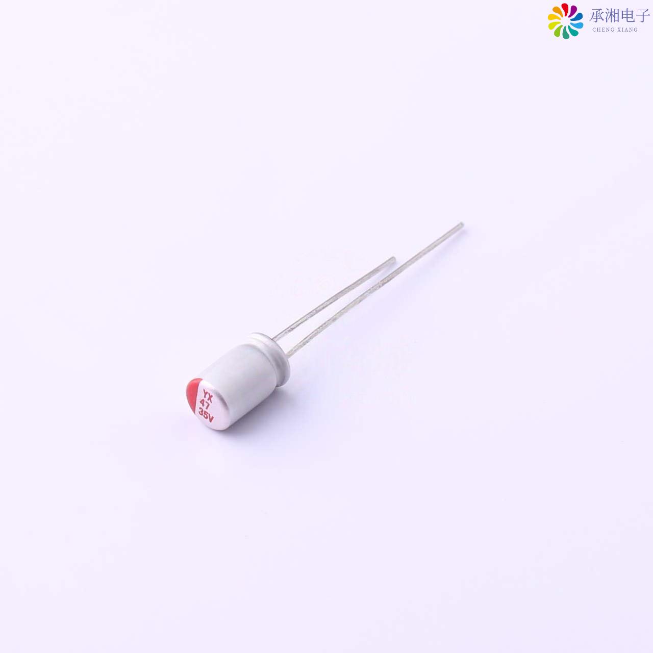 正品SPT1VM470D080R原装直插铝电解电容 ±20% 35V 47µF