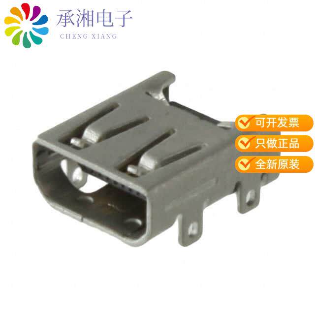 正品10118242-001RLF原装CONN RCP  HDMI 19POS SMD RA