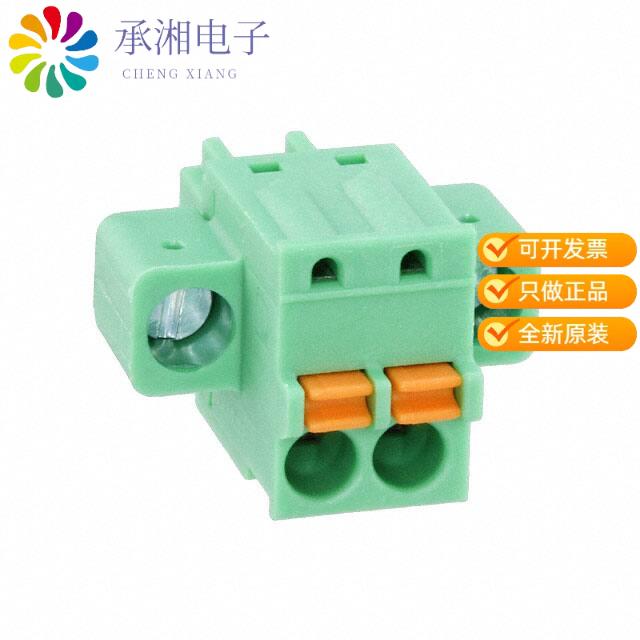 正品1851232原装插拔式接线端子 间距3.81mm 1x2P