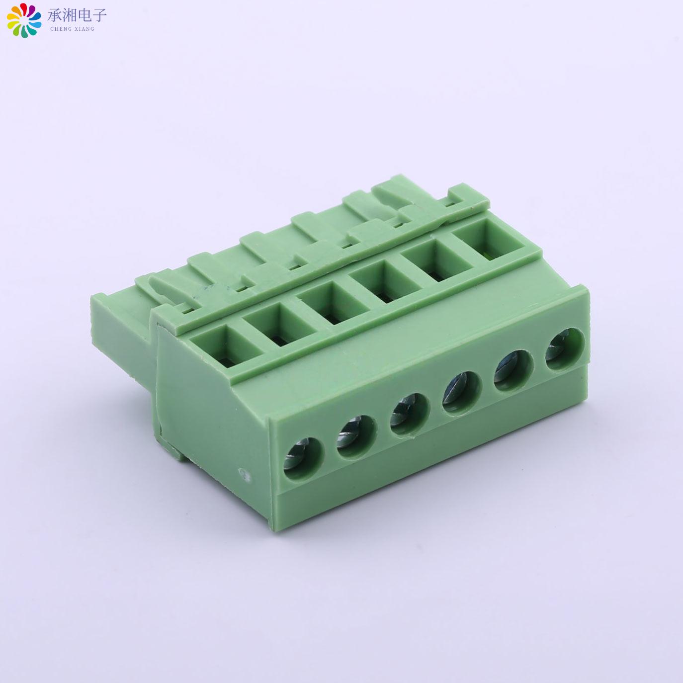 正品WJ2EDGKA-5.08-6P原装插拔式接线端子 6Pin 间