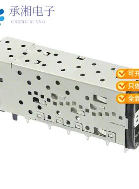 正品2085945-4原装CONN QSFP+ RCP W/CAGE 1X2 76P RA