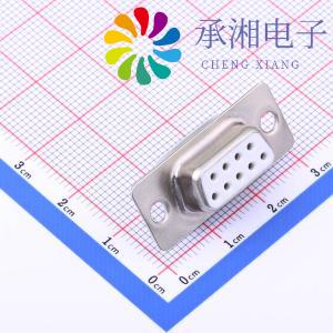 正品SUB-DBAF-107A-092原装DB9 母头 焊线式