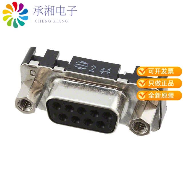 正品09661516513原装CONN D-SUB RCPT 9POS VERT SLDR
