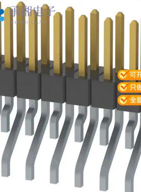 全新MMT-111-02-L-DH正品CONN HEADER SMD R/A 22POS 2MM