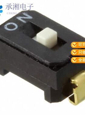 全新CFS-0102TA正品SWITCH DIP 1POS SPST 100MA 6V