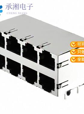 正品E5908-5VC145-L原装CONN MOD JACK 8P8C R/A SHIEL