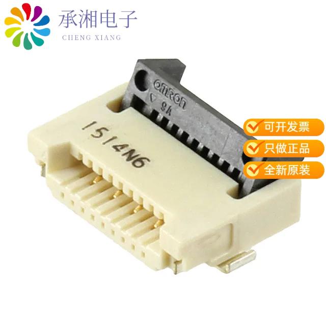 正品XF3M(1)-0415-1B原装CONN FFC FPC 4POS 1.00MM R/A