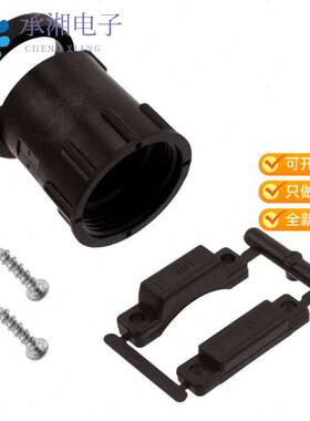 正品206322-9原装CONN BACKSHELL W/CLAMP SZ 17 BLK