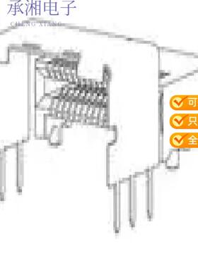 正品1888019-8原装CONN MINI SAS RCP 36P SLD RA SMD