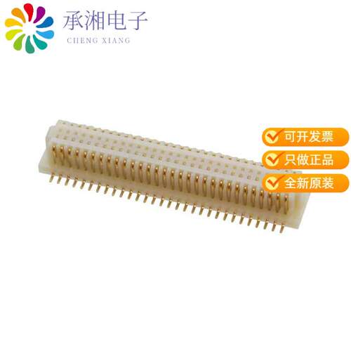 全新60R-JMCS-G-B-TF(S)正品CONN RCPT 60POS SMD GOLD