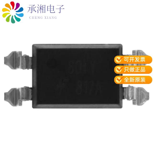 正品FOD817ASD原装OPTOISOLATOR 5KV TRANSISTOR 4SMD