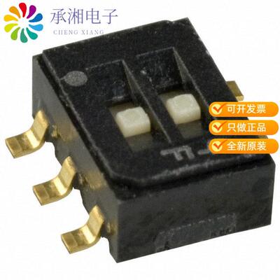 正品CAS-D20TB原装SWITCH SLIDE SPDTX2 100MA 6V