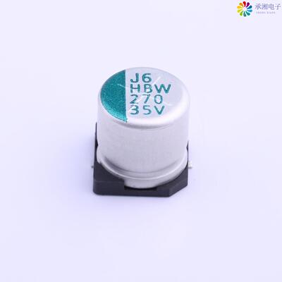 全新HBW271M1VTR-1010K正品贴片铝电解电容 ±20% 20mΩ