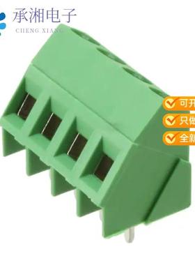 正品796690-4原装TERM B 4POS 35DEG 5MM PCB