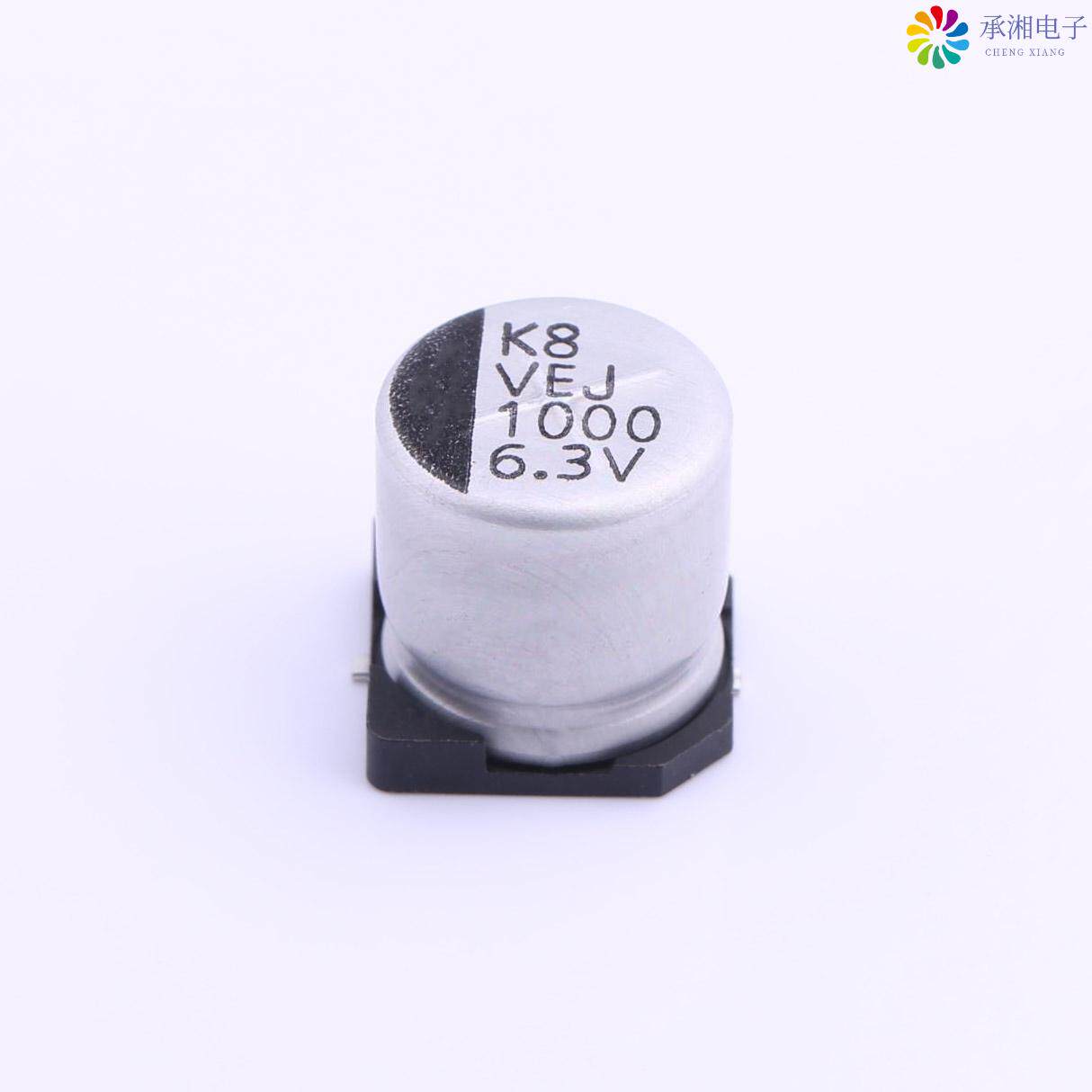 正品VEJ102M0JTR-1010原装贴片铝电解电容 ±20% 1mF -