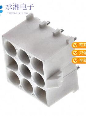 正品1969818-1原装CONN HEADER VERT 9POS 6.35MM