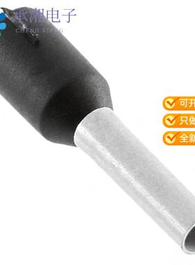 正品1241003-1原装CONN FERRULE DIN 16AWG BLACK