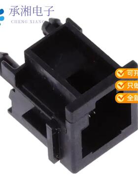 全新216564-1正品CONN MOD JACK 6P6C VERT UNSHLD